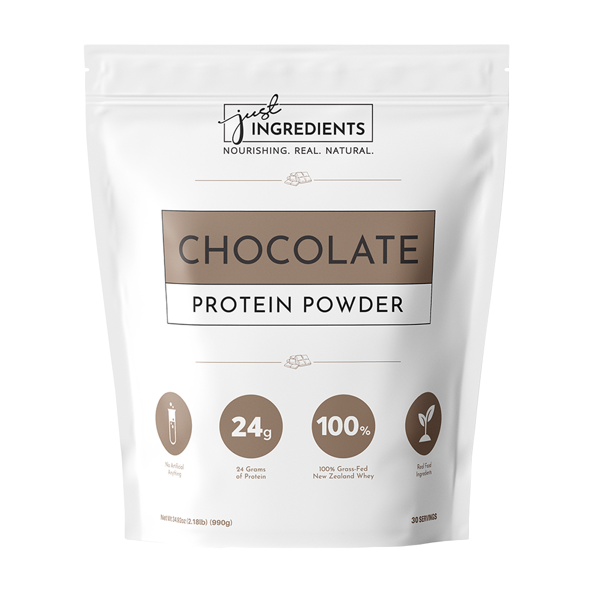 Just Ingredients Protein Powder Chocolate